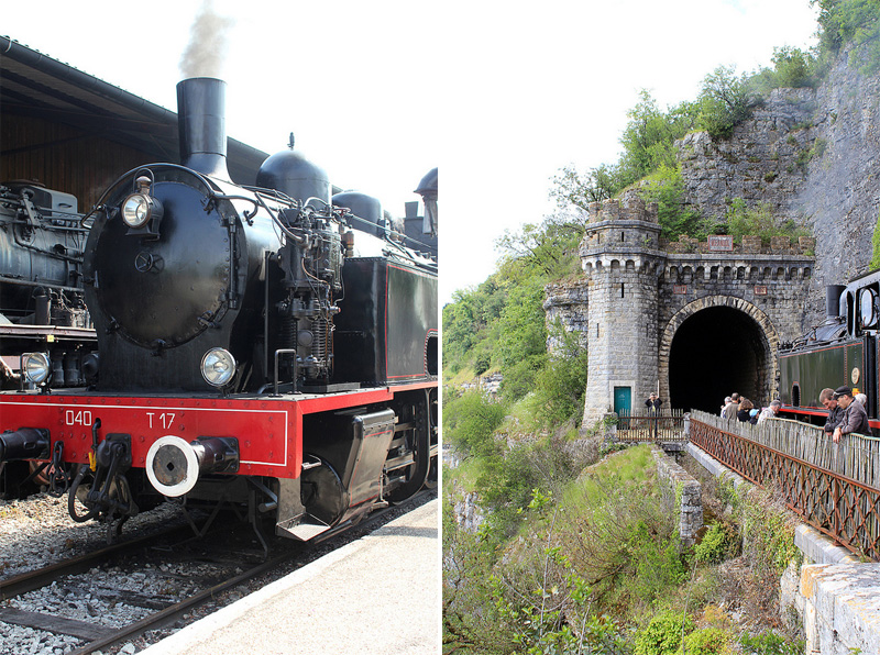 Train à vapeur