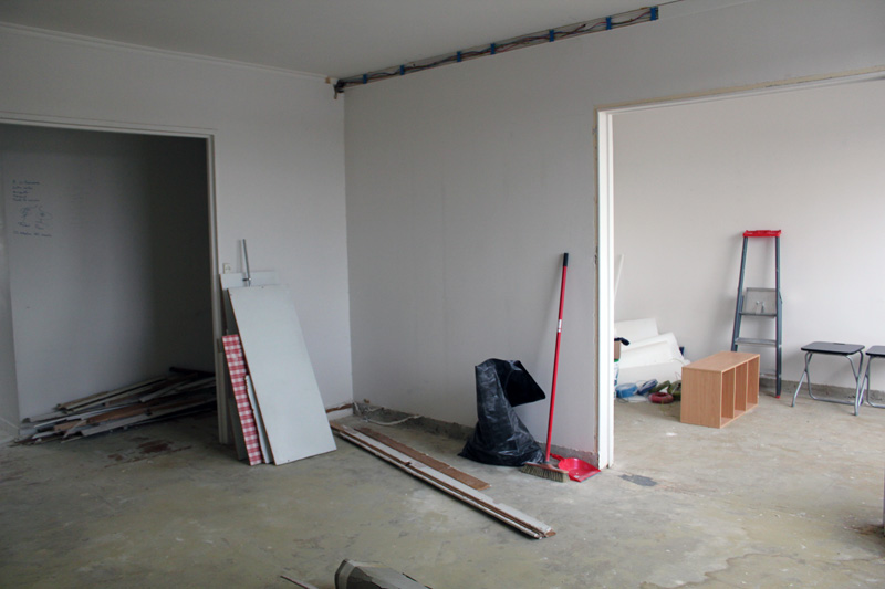 Appartement en travaux