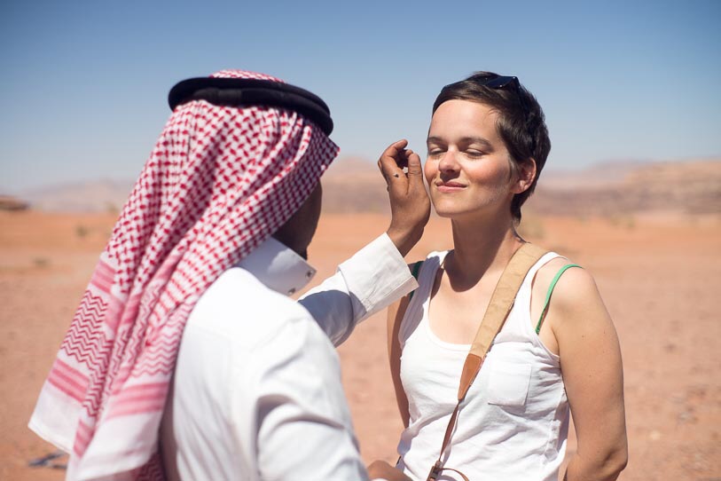 wadi rum maquillage