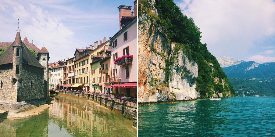 annecy ville et lac