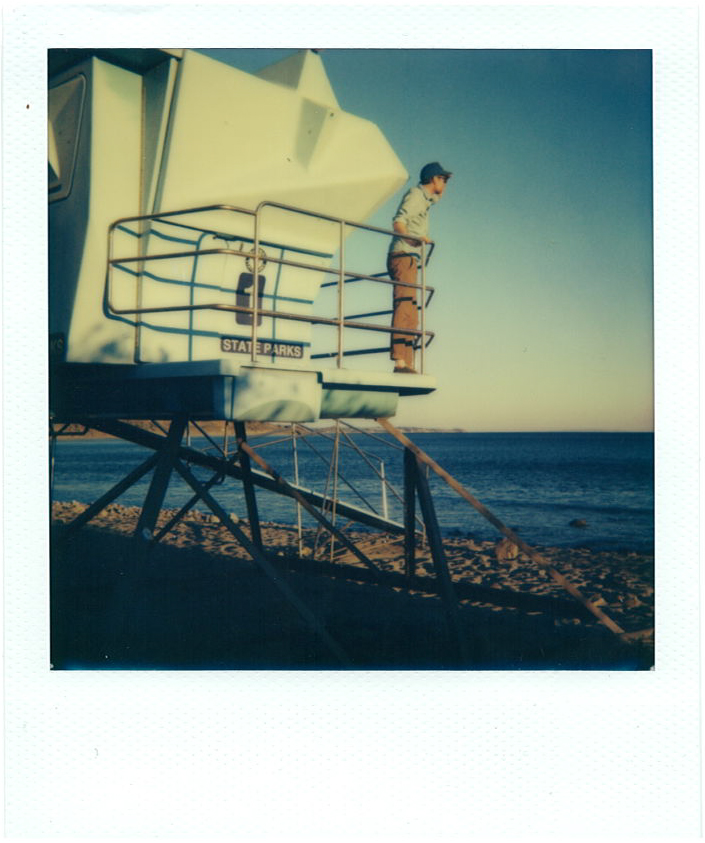 cabine sauveteur californie polaroid