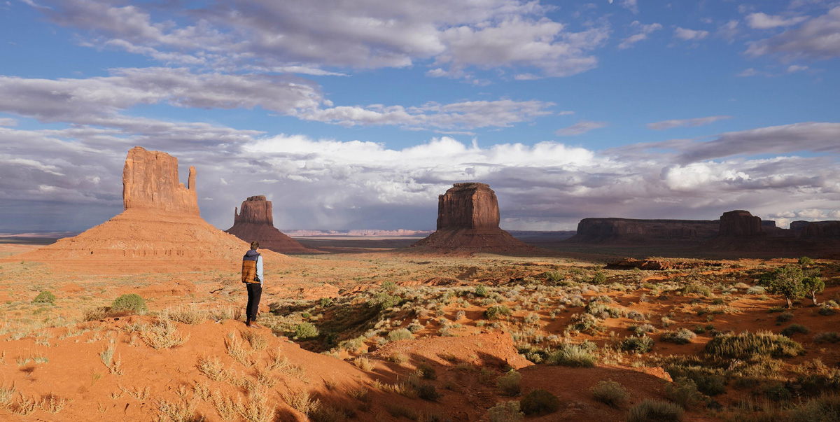 coucher de soleil à monument valley