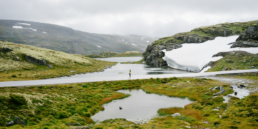 route de la neige en norvège