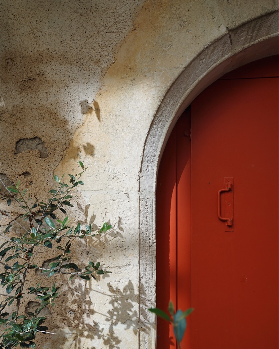 porte rouge île de ré