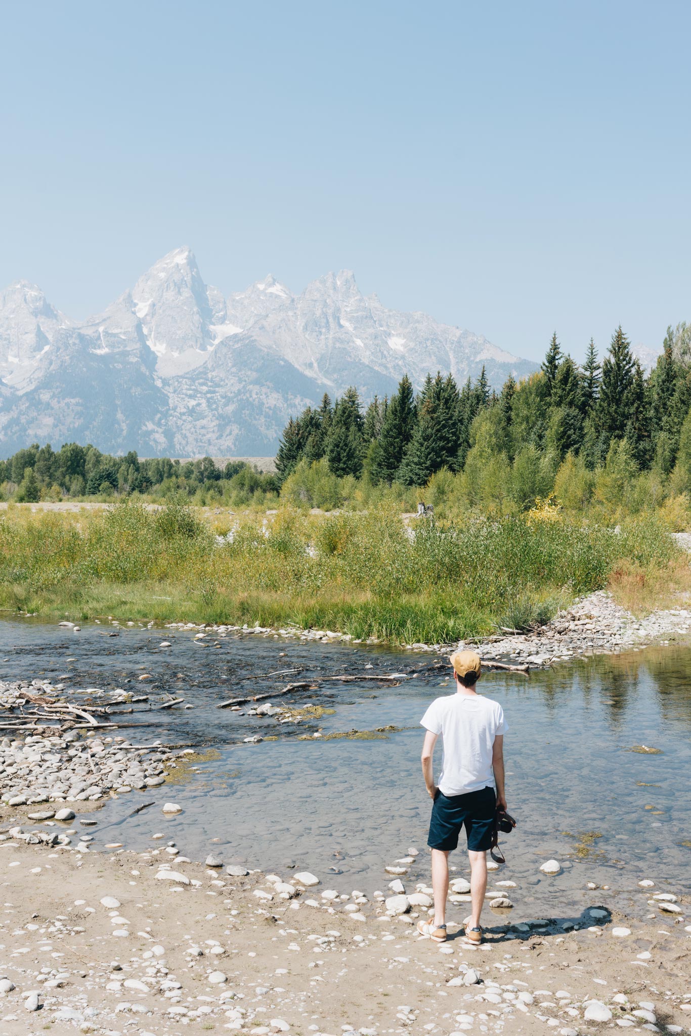 Pique nique à Grand Teton