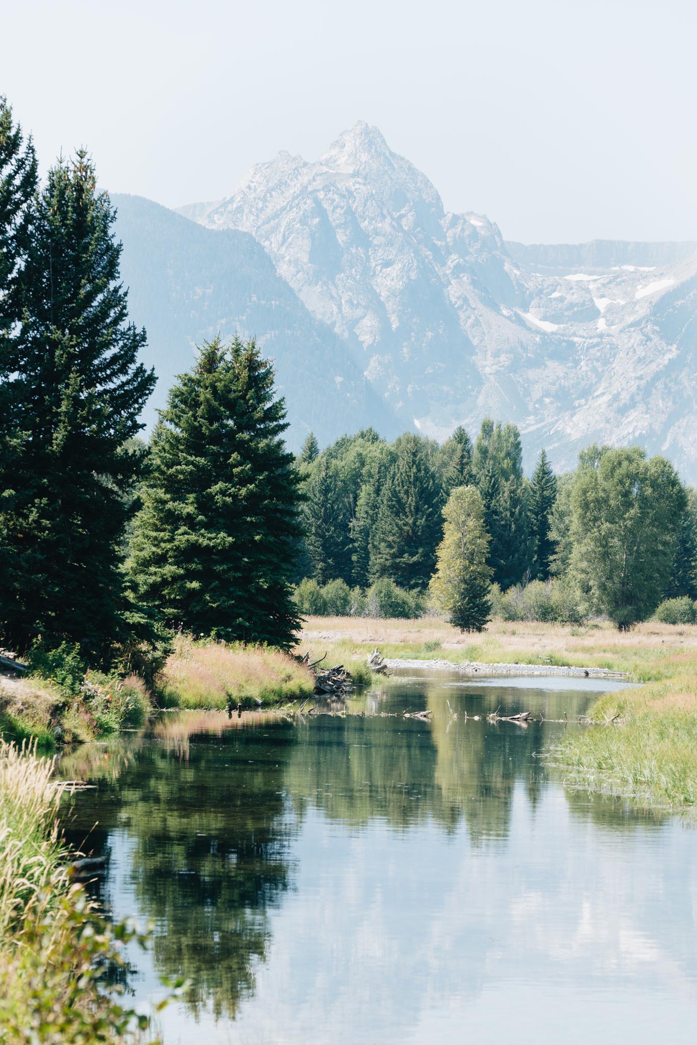 Pique nique à Grand Teton