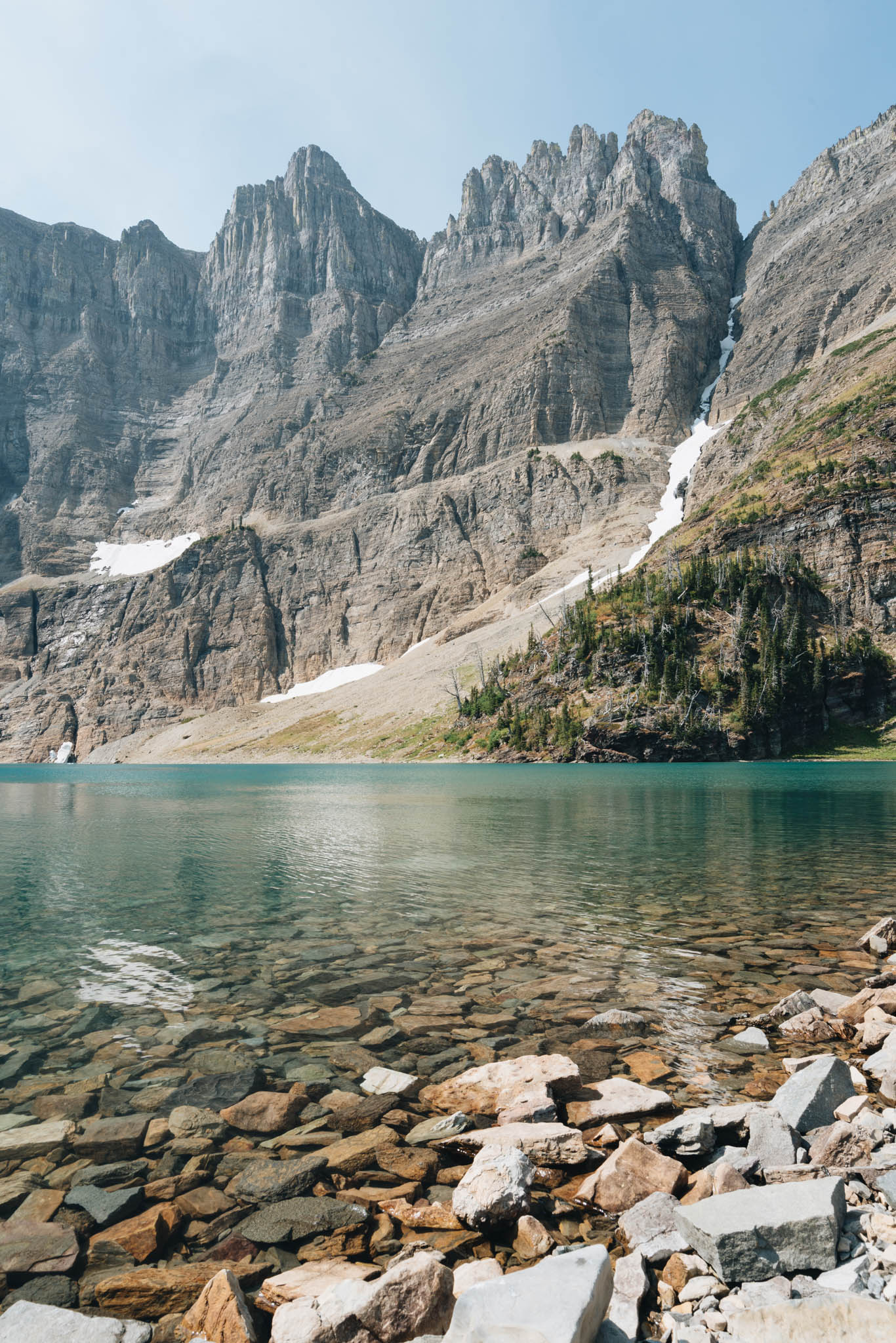 iceberg lake trail glacier national park