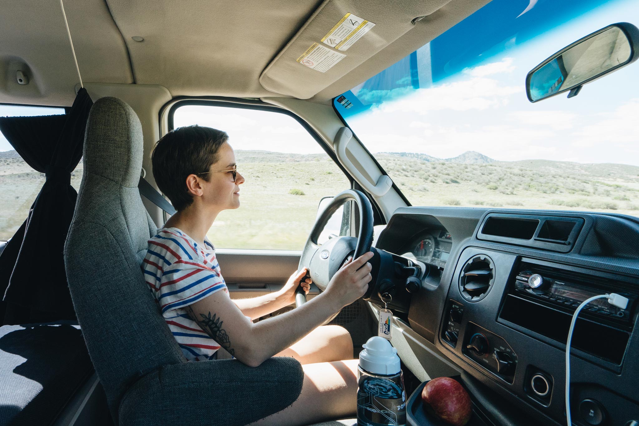 conduire un van aux états-unis