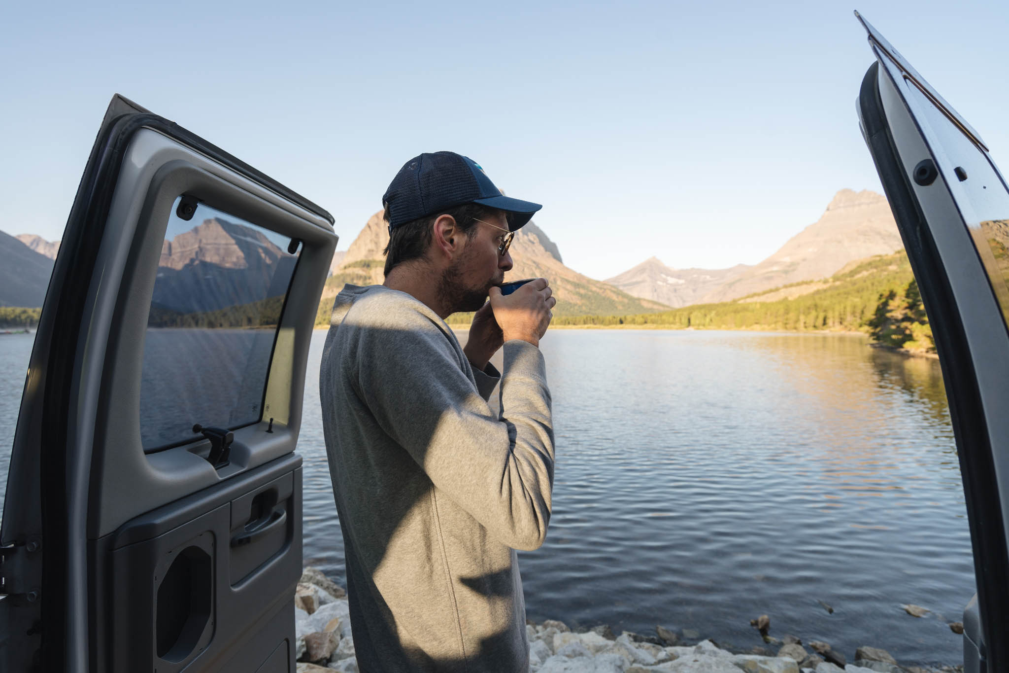 many glacier lac