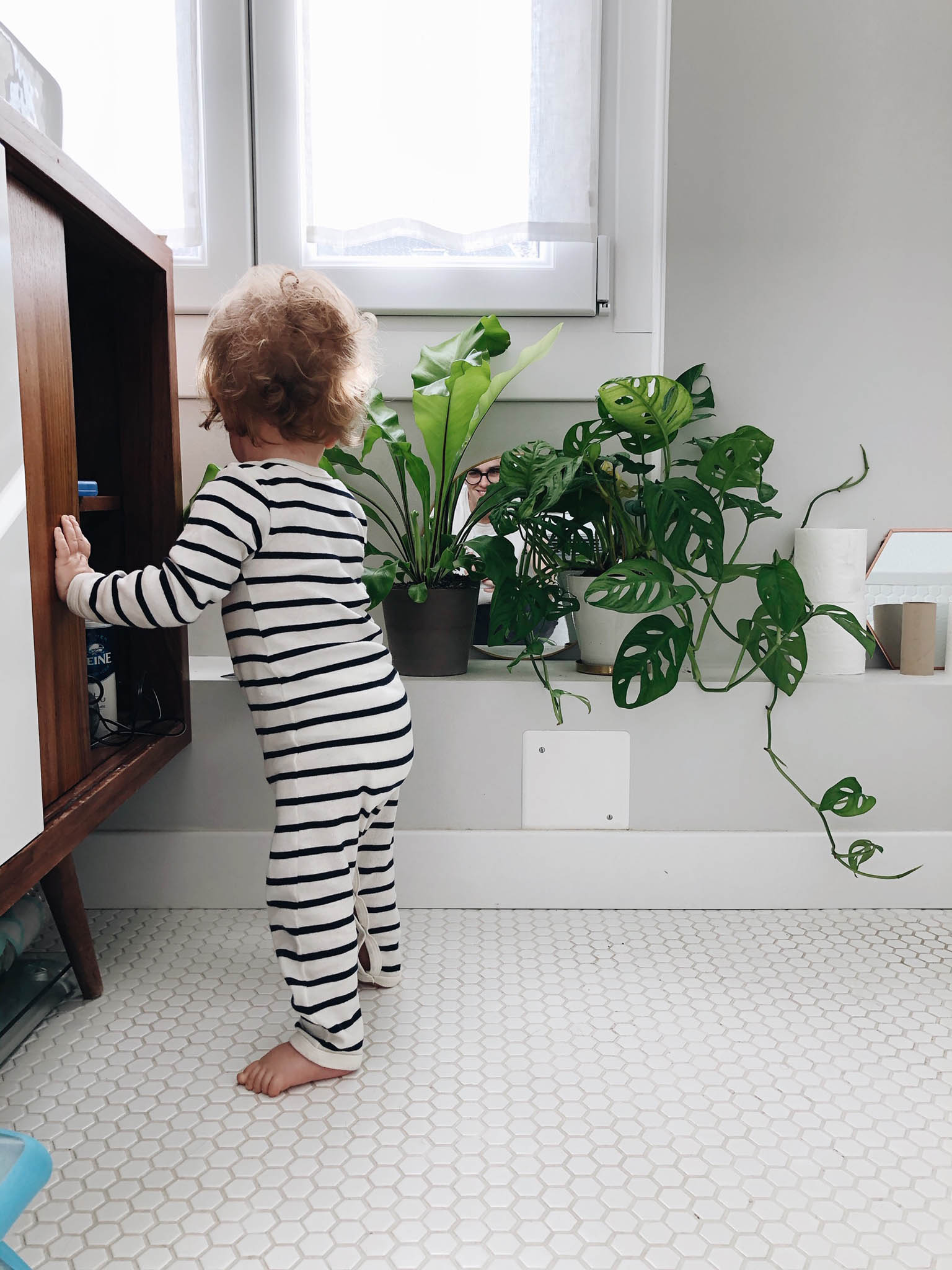 bébé salle de bain