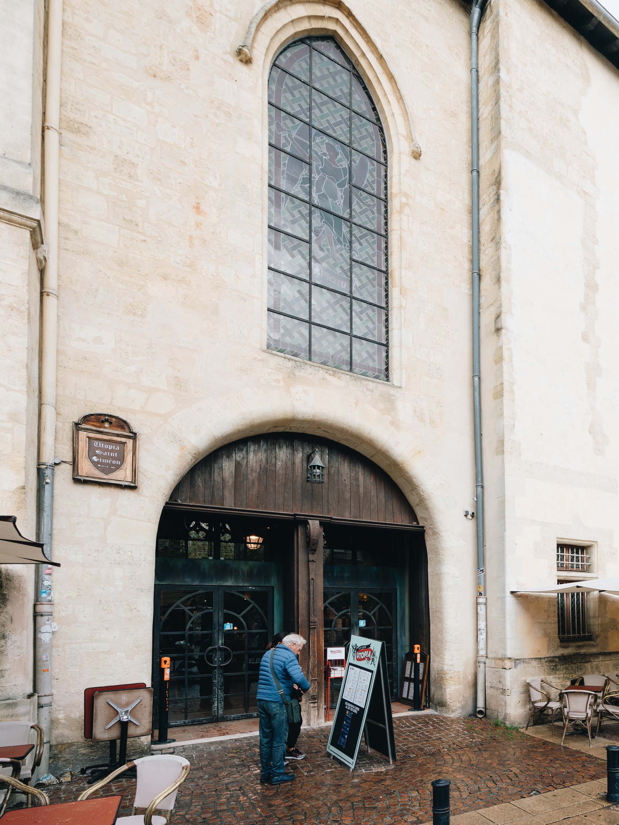 cinéma utopia dans une ancienne église