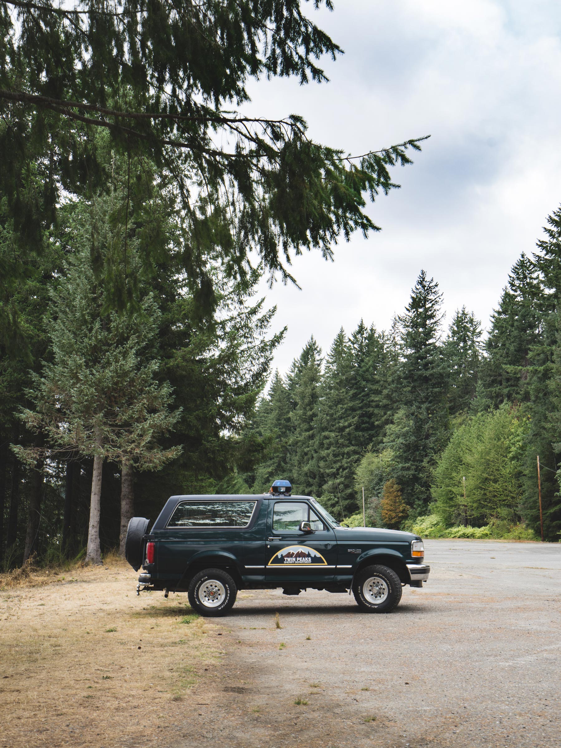 twin peaks voiture du sheriff