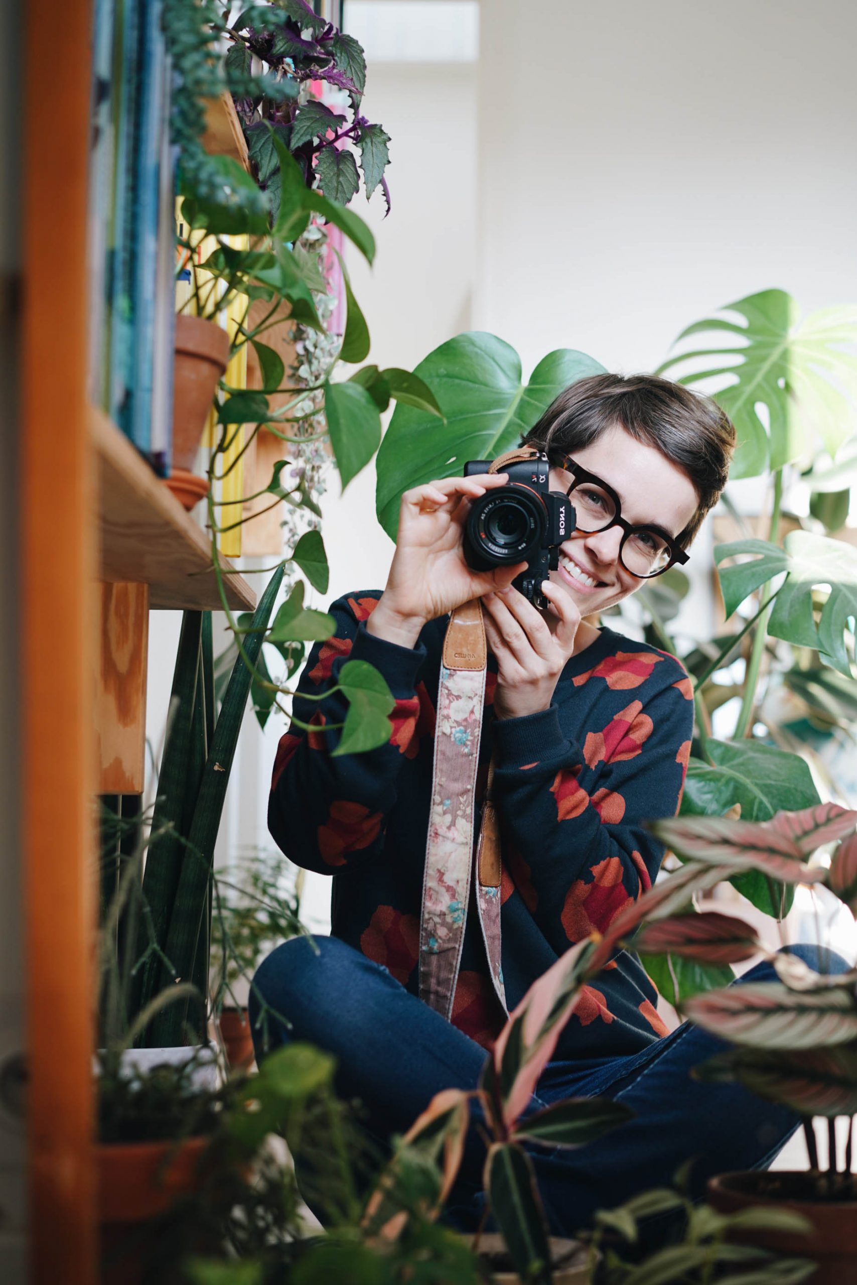 selfie plantes