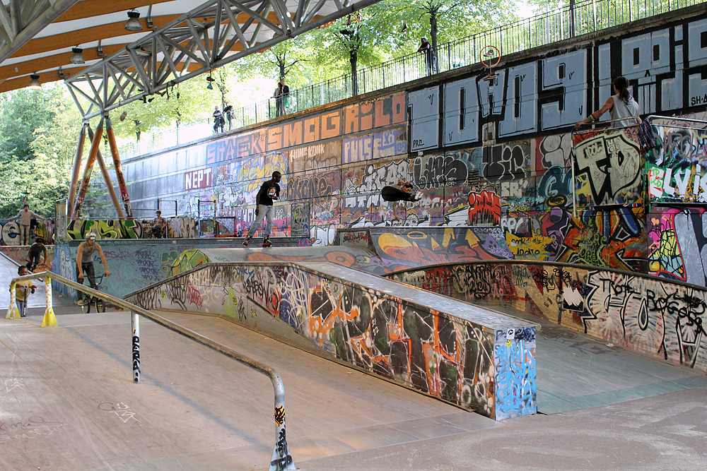 Skate parc de Bercy