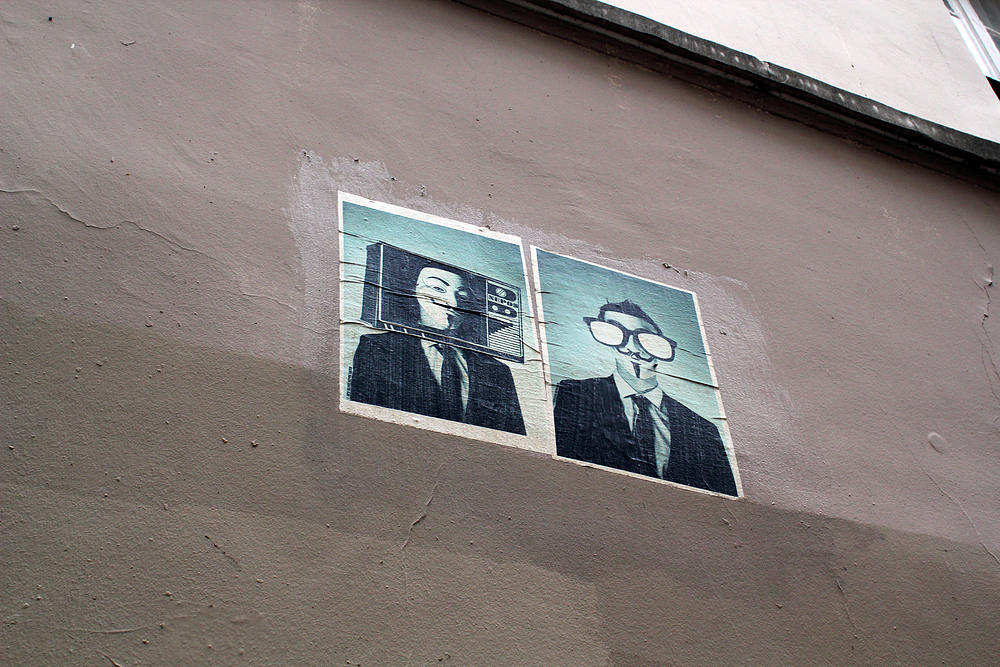 Anonymous à Montmartre