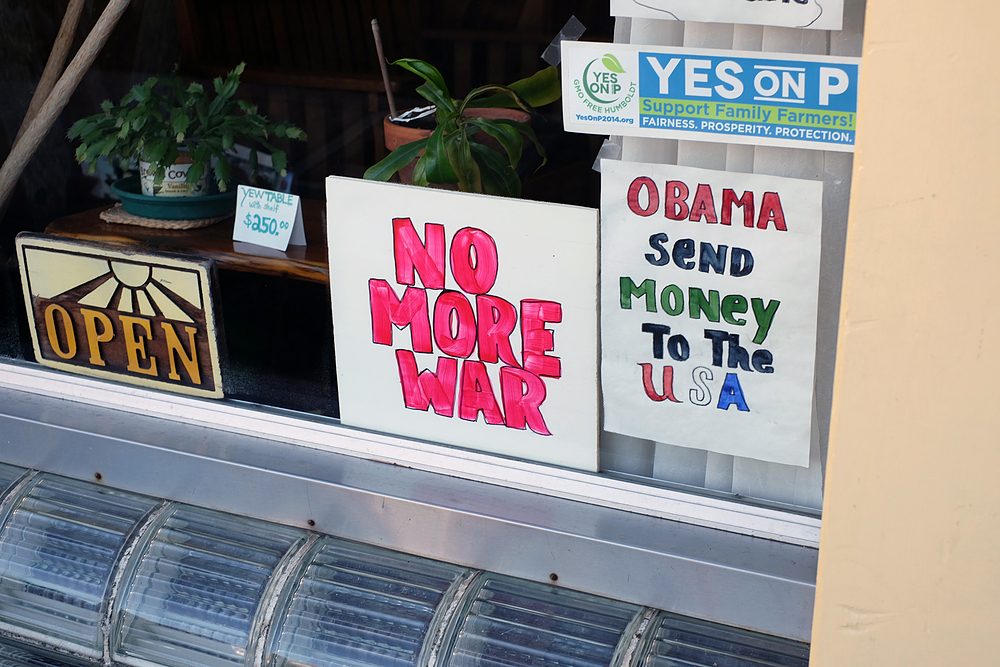 arcata no more war