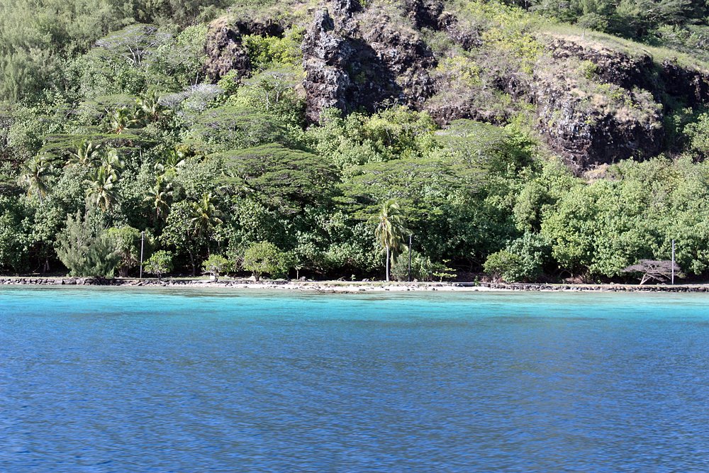 eau turquoise bora bora