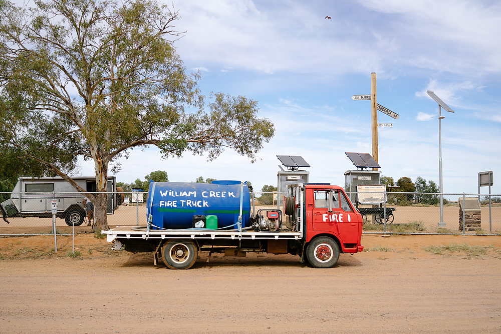 william creek firetruck