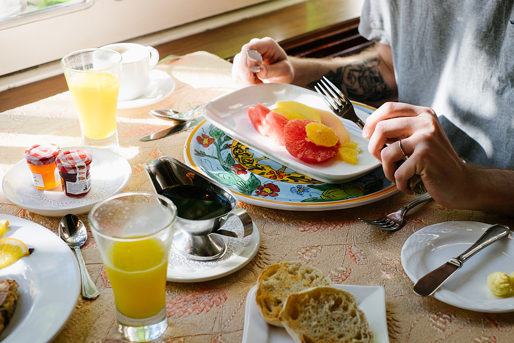 Petit-déjeuner Graycliff