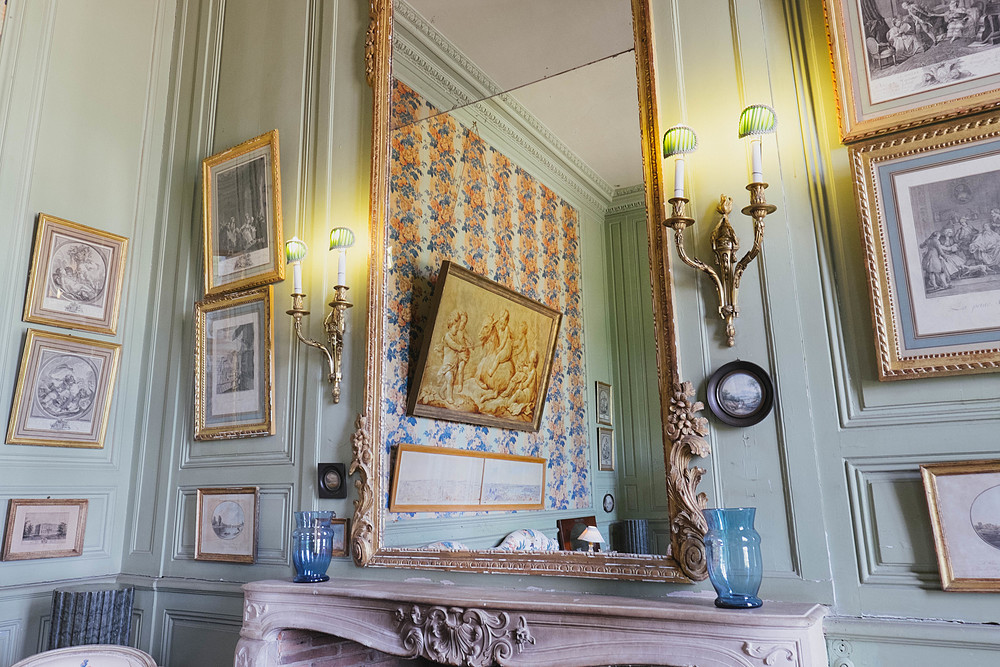 intérieur chateau bouges