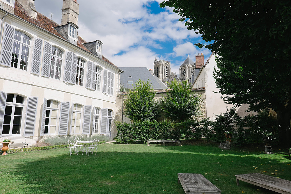 hôtel de panette bourges jardin