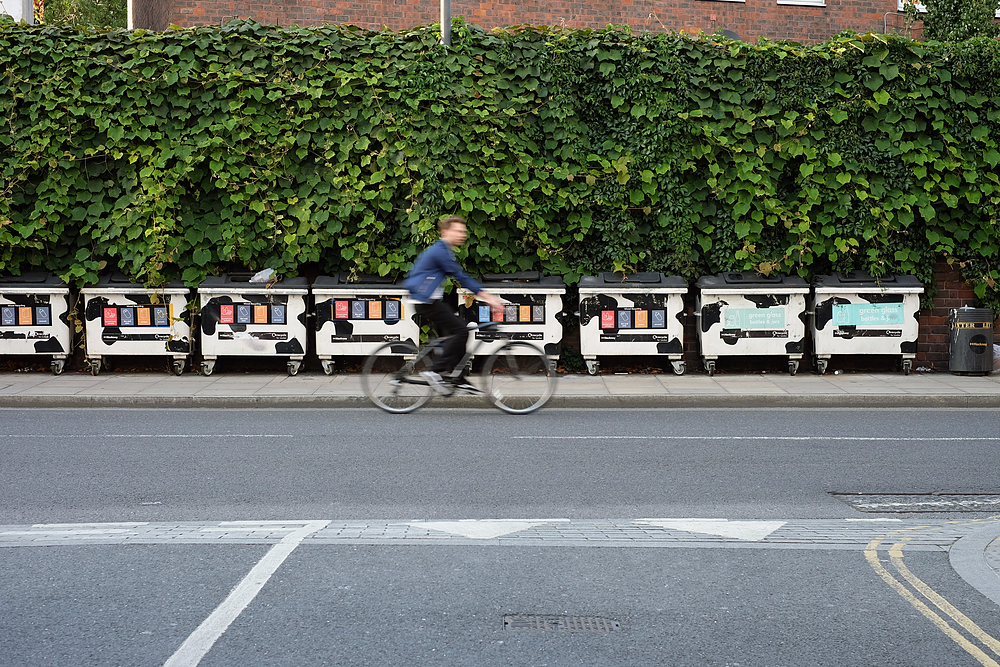 cycliste flou