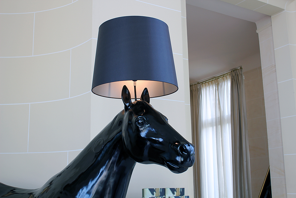 Lampe cheval