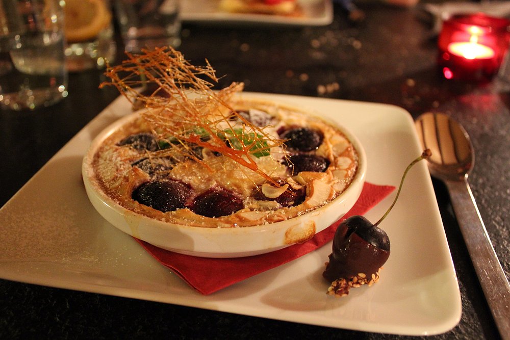 clafoutis cerises amandes