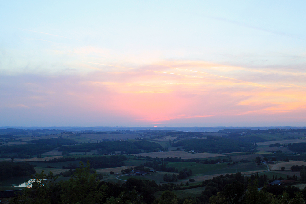 Coucher de soleil