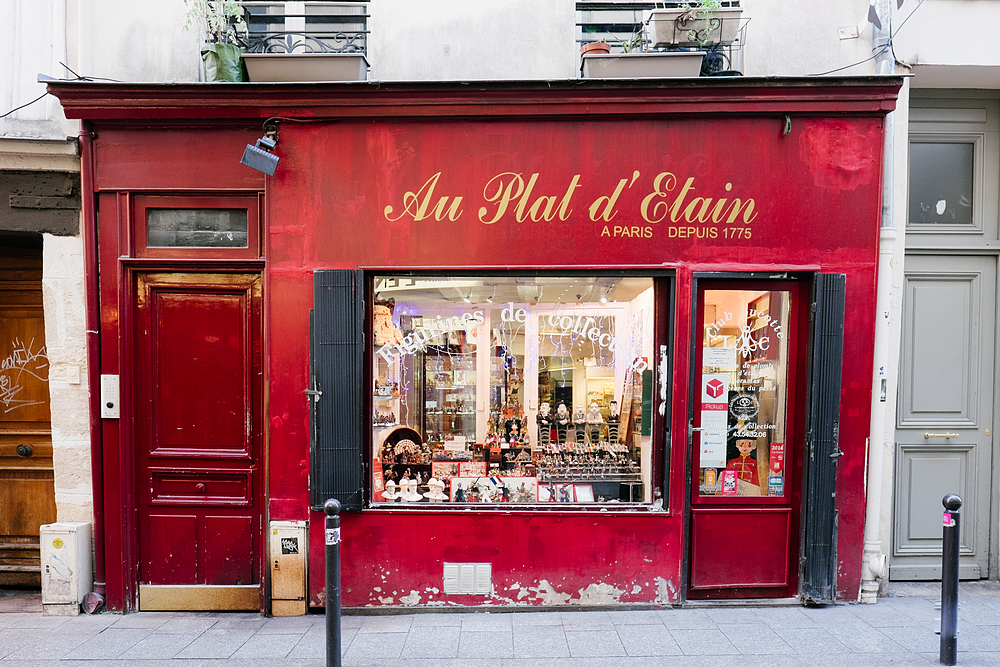 au plat d'étain paris boutique soldats de plomb