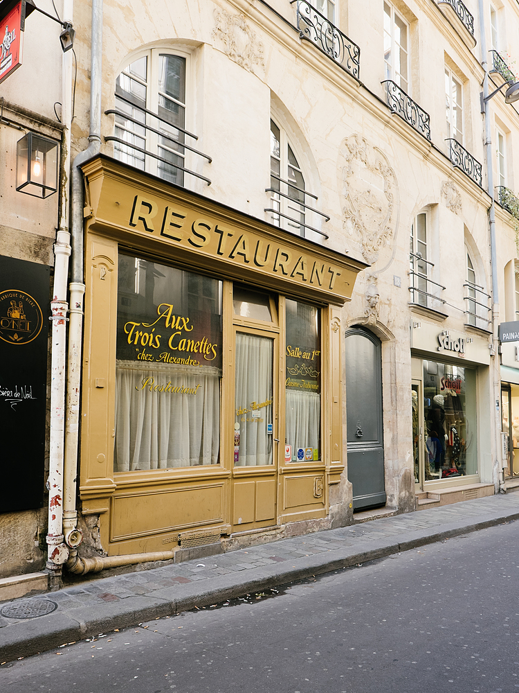 restaurant aux trois canettes paris