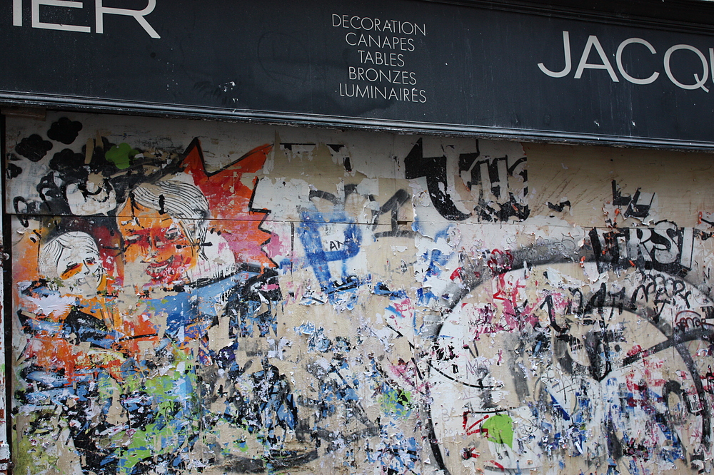 rue de lappe graffiti paris