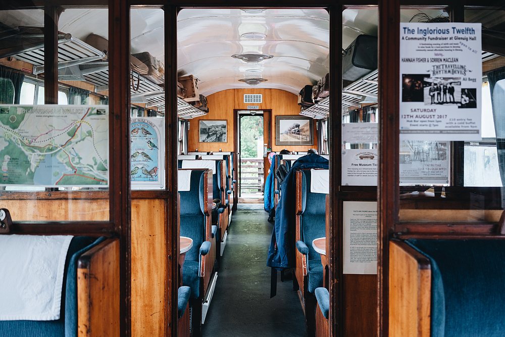 Restaurant train à Glenfinnan