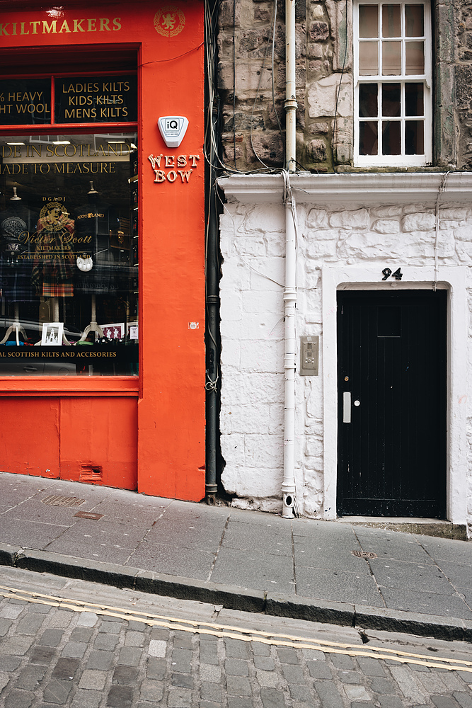 Façades à Edimbourg