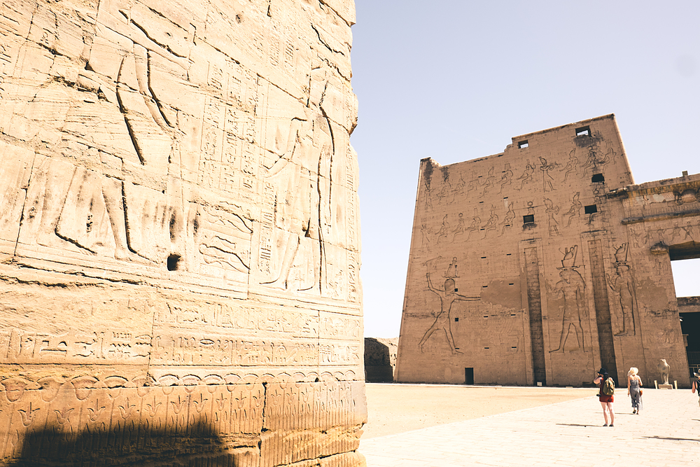 temple d'horus à edfou