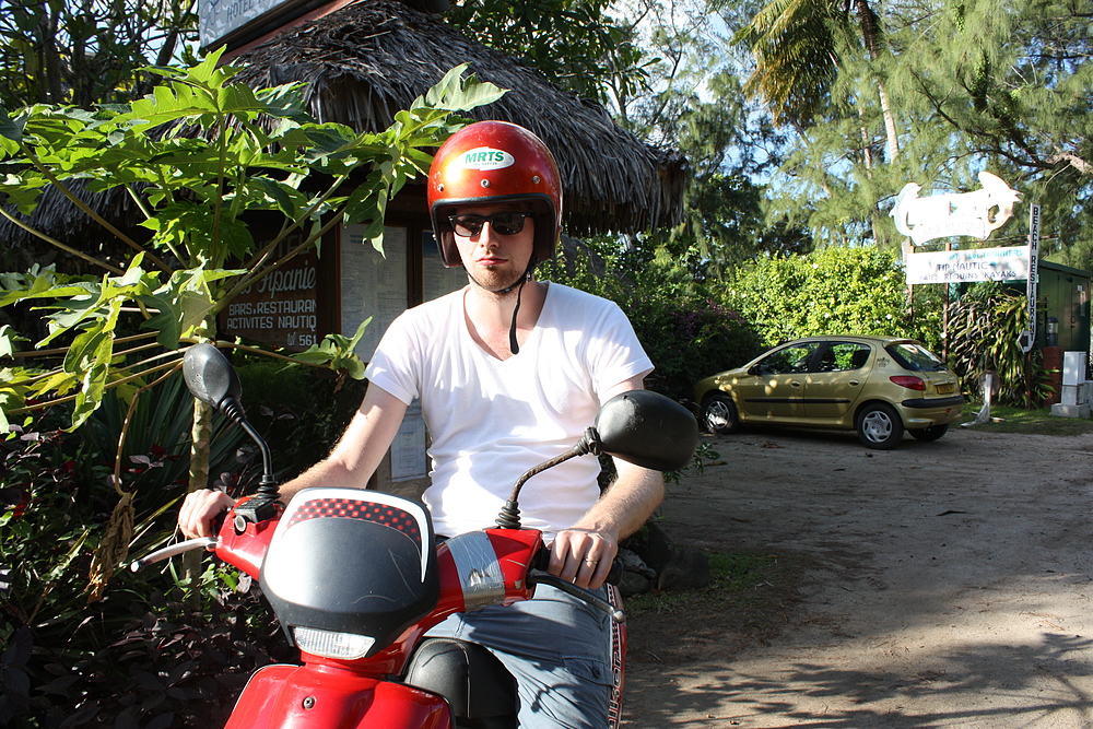 Location scooter Moorea