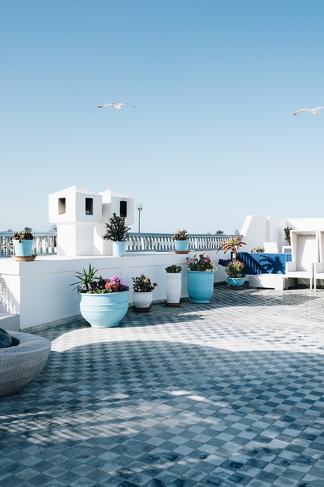 Terrasse L'Heure Bleue Essaouira