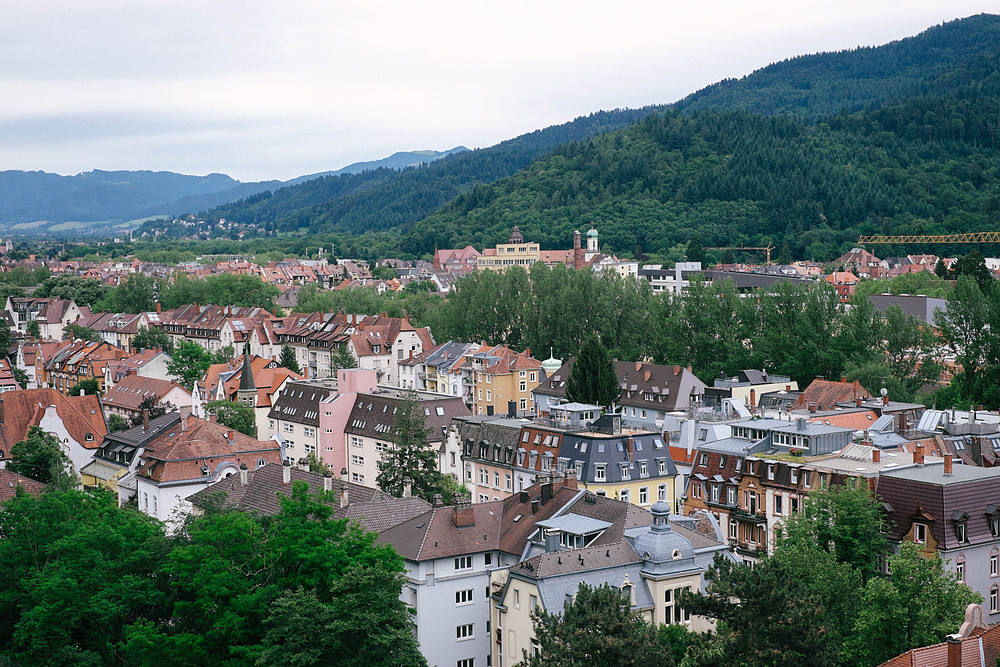 vue sur freiburg