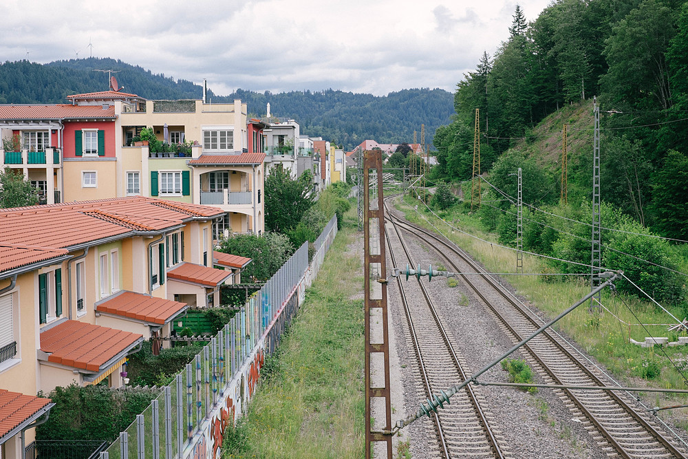 freiburg voie ferrée