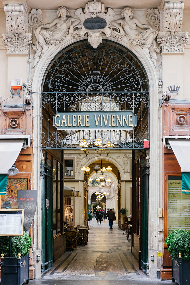 entrée galerie vivienne