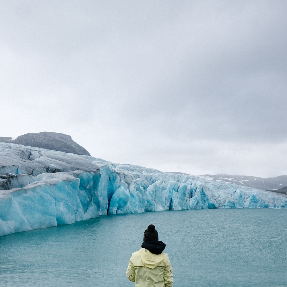 randonnée sur glacier en norvège