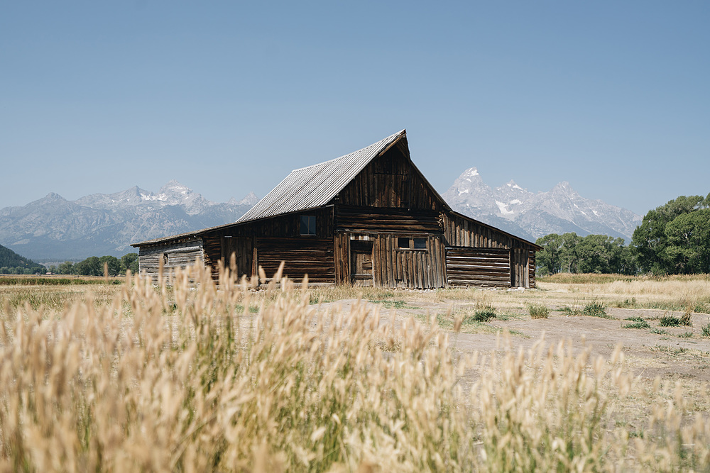 vieille grange Grand Teton