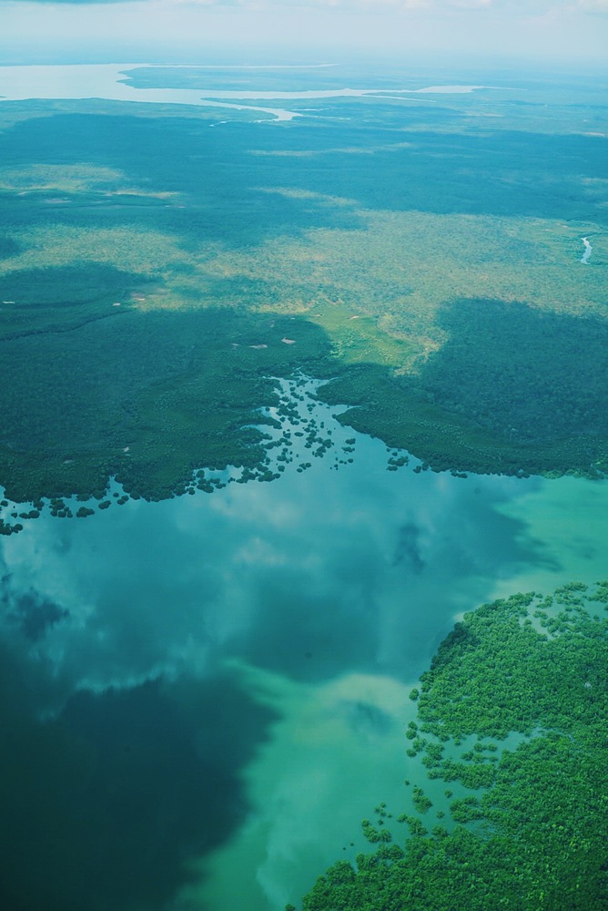 australie vue du ciel