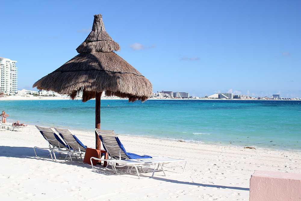 Club Med Cancun : plage principale