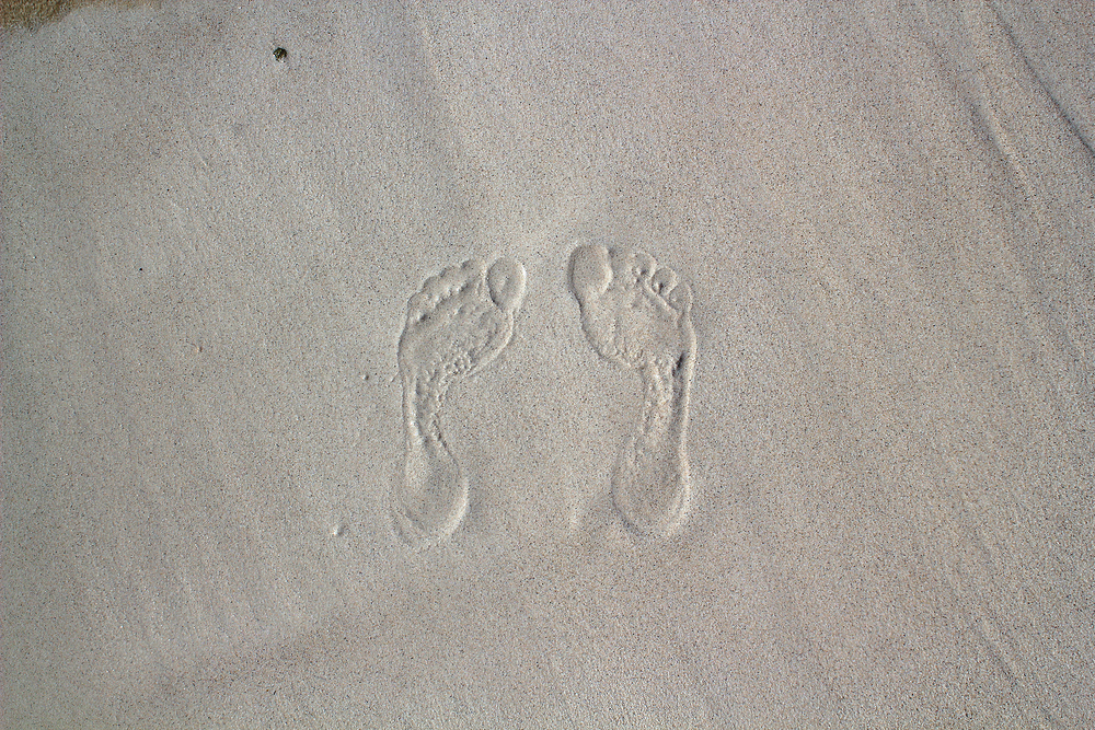 Pieds dans le sable