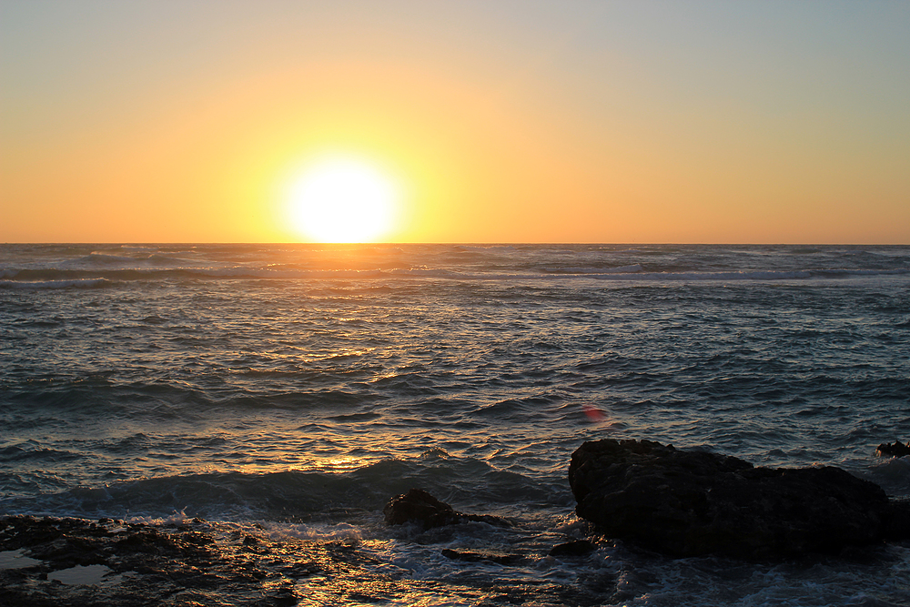 Lever de soleil à Cancun