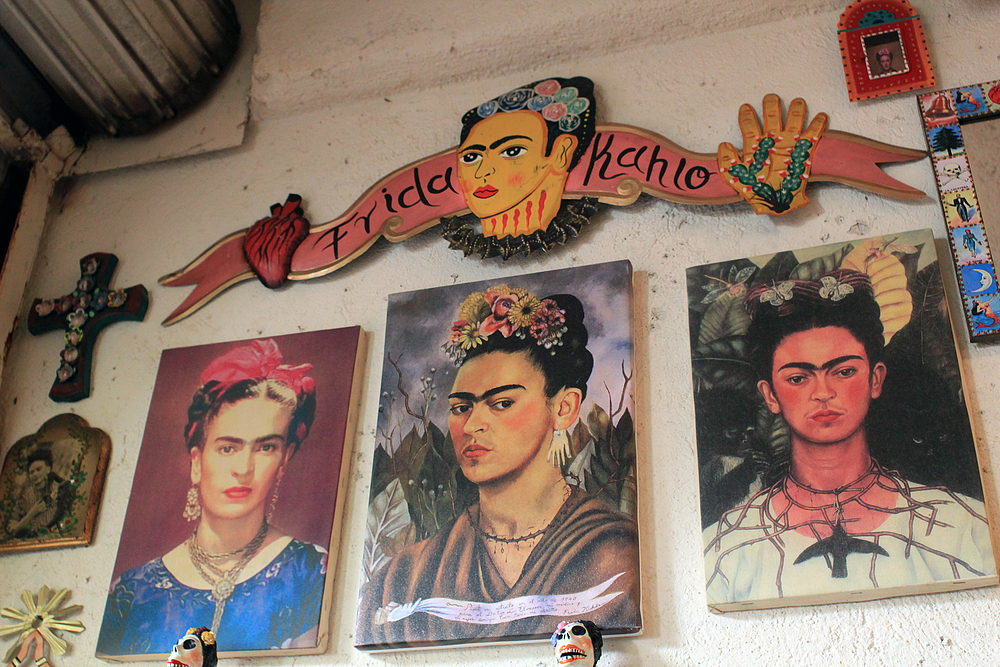 Playa del Carmen : boutique Frida Kahlo