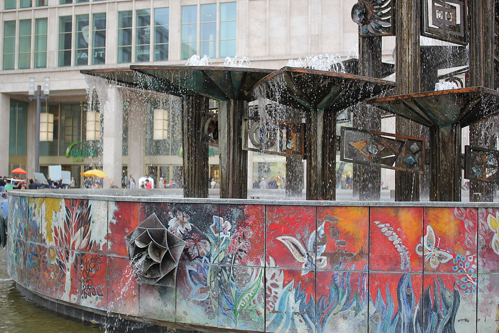 La fontaine de l'amitié entre les peuples