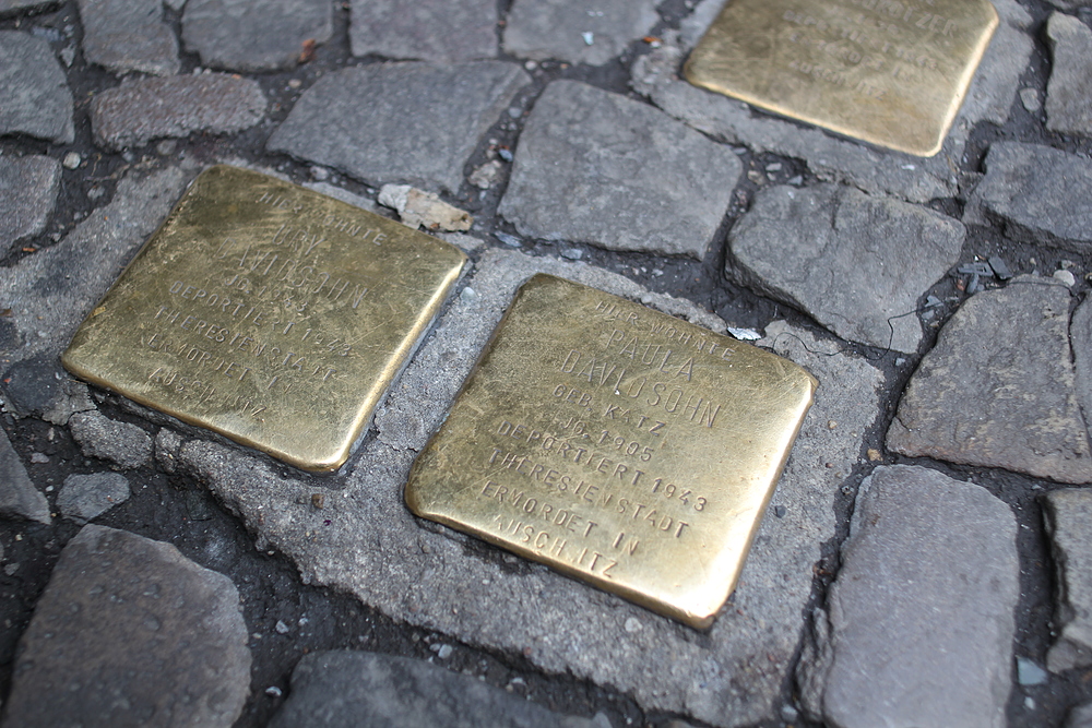 Petits pavés dorés dans Berlin