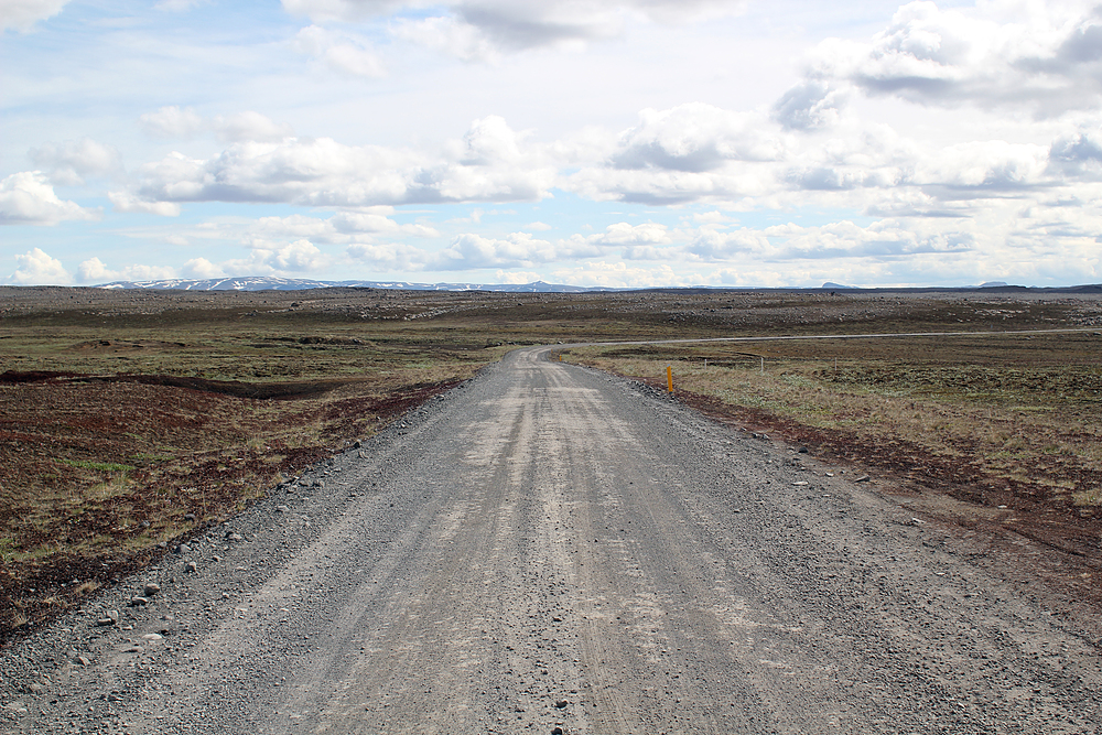 Piste en Islande